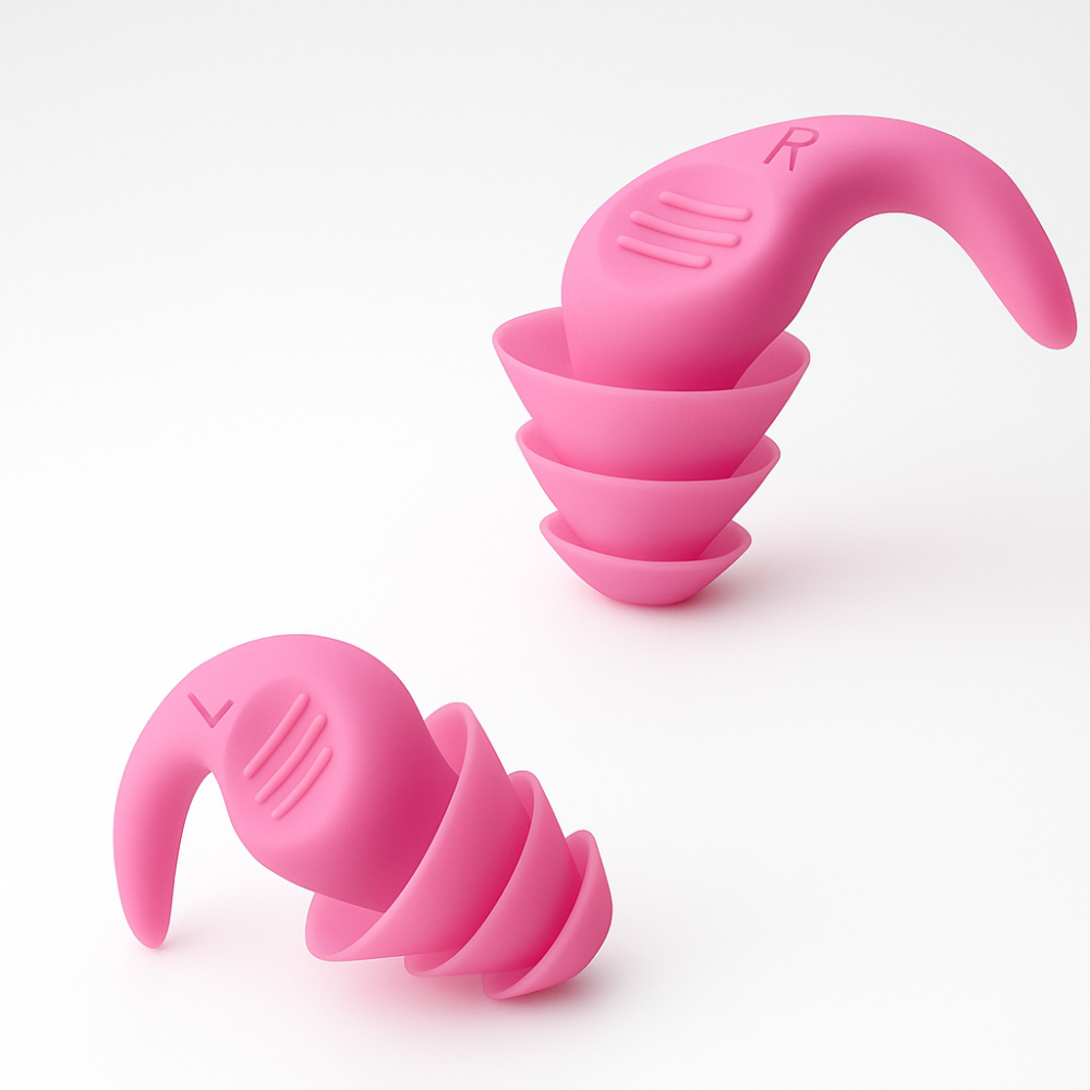 BowLift | Earplugs Noise Reduction Reusable Soft Silicone Sleeping