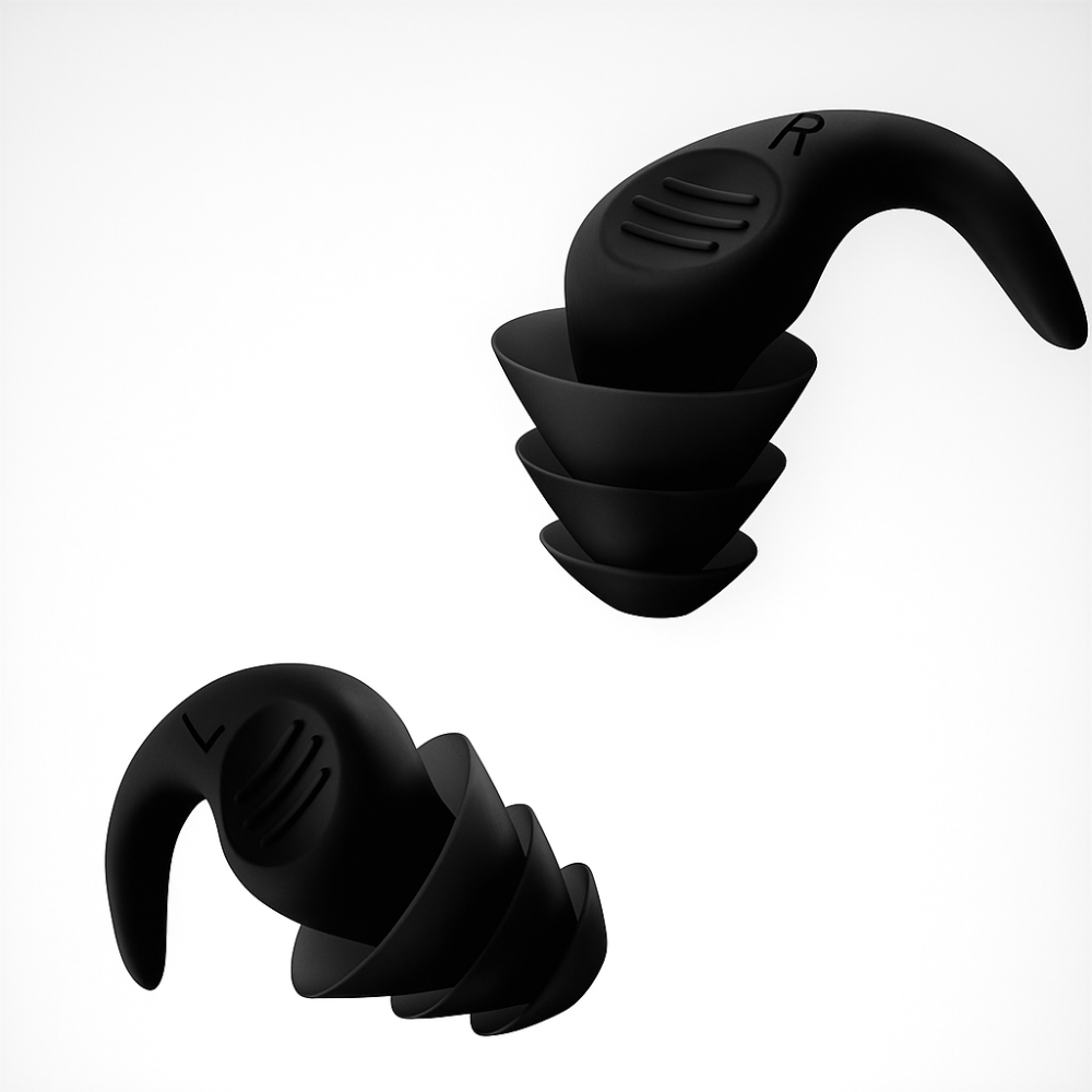 BowLift | Earplugs Noise Reduction Reusable Soft Silicone Sleeping