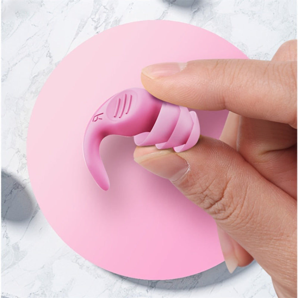 BowLift | Earplugs Noise Reduction Reusable Soft Silicone Sleeping