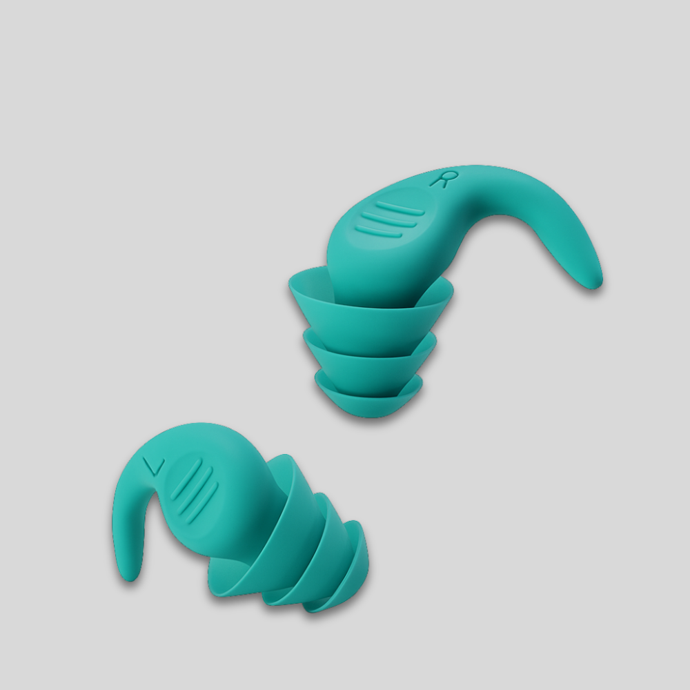 BowLift | Earplugs Noise Reduction Reusable Soft Silicone Sleeping
