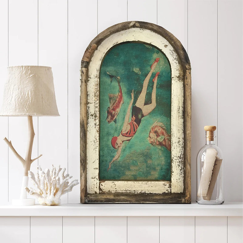 BowLift | Imaginative Vintage Entrance Mural