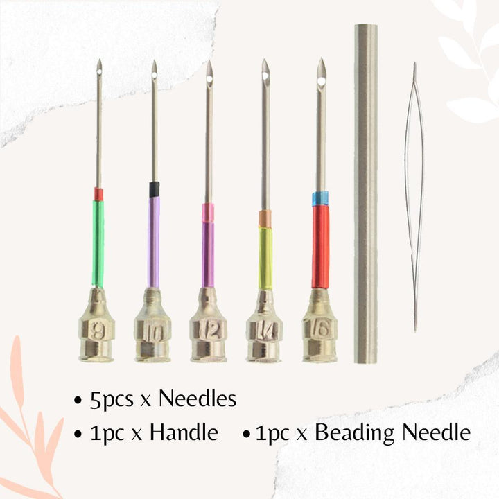 BowLift | EasyStitch™ Embroidery Needles Set for Enhanced Embroidery Experience