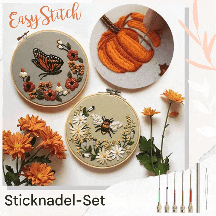 BowLift | EasyStitch™ Embroidery Needles Set for Enhanced Embroidery Experience