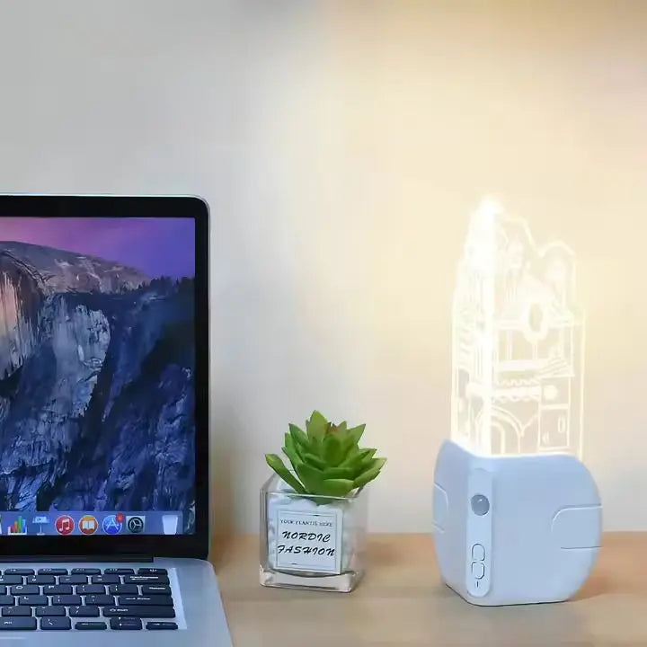 BowLift | Corner Night Light with Motion Sensor – Wireless LED Light with Shock PRedection