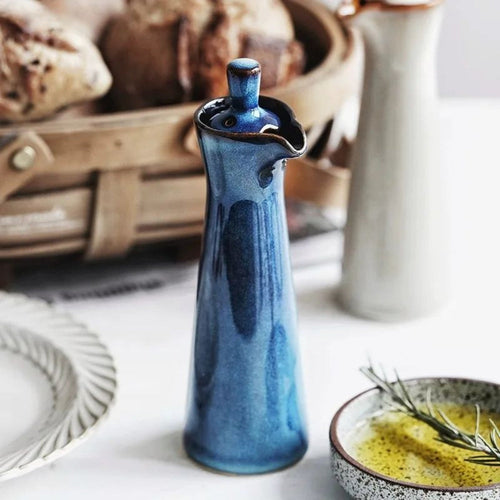 BowLift | EcoPour – Elegant Drip-Free Glass Oil Dispenser | Stylish & Sustainable Kitchen Accessory