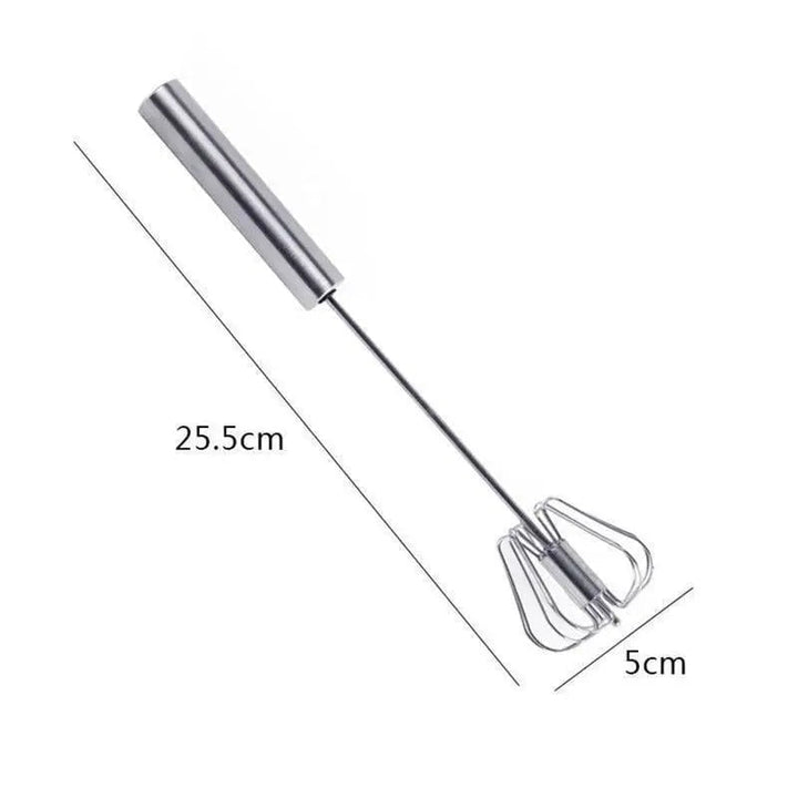 BowLift | Stainless Steel Hand Whisk – Quick Mixing Without Electricity