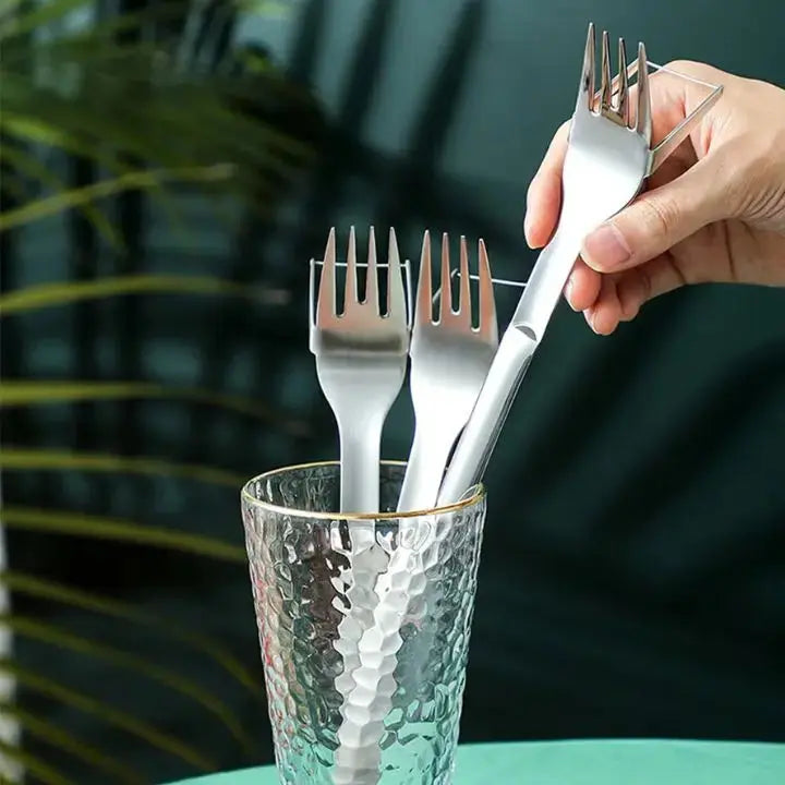 BowLift | Stainless Steel Watermelon Cube Cutter & Serving Fork