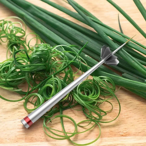 BowLift | Stainless Steel Onion Slicer – for even strips and decorative presentation