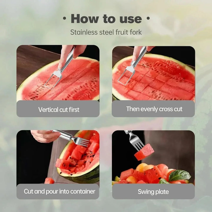 BowLift | Fruit cutter with integrated fork for quick snack enjoyment