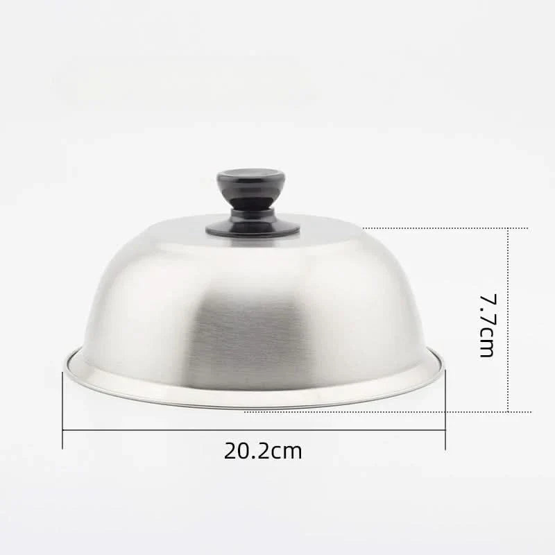 BowLift | stainless steel lid for even cooking & melting