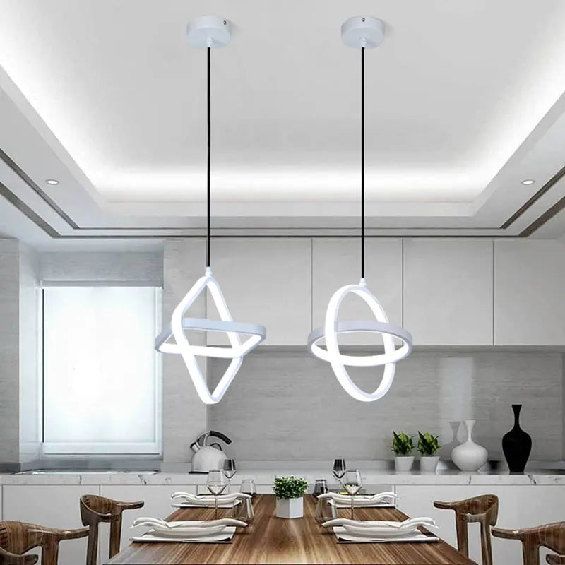 Modern LED Hanging Lamp – Minimalist Pendant Light for Living Room and Dining Room | Bowlift