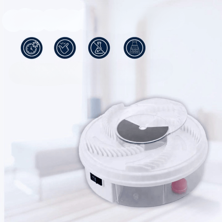 BowLift | Quiet, Environmentally Friendly Fly Catcher for Kitchen, Living Room & Garden
