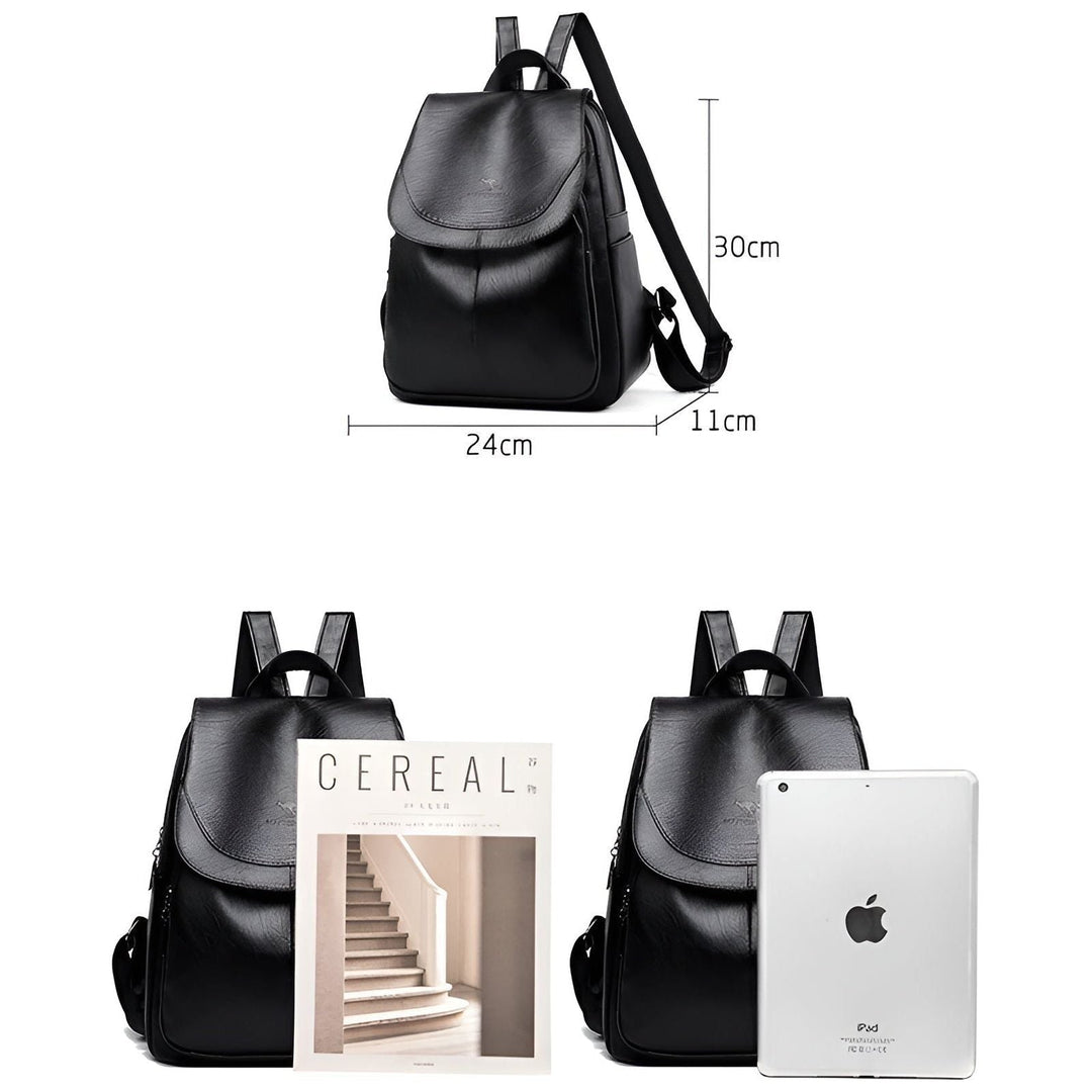 Women's Leather Backpack – Elegant and Practical | Perfect for Everyday and Office | Bowlift