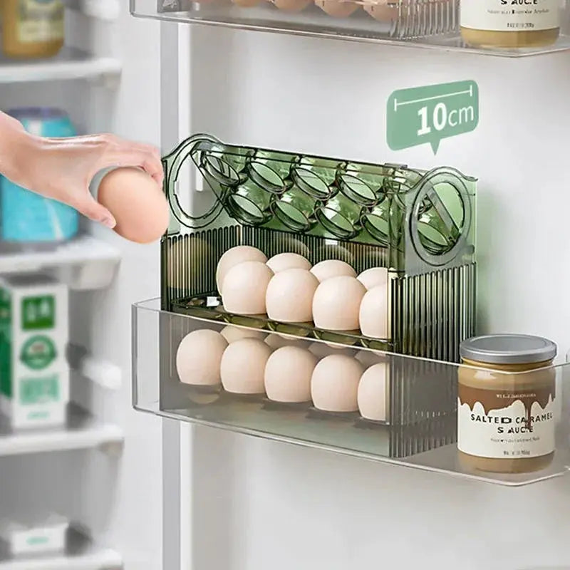 BowLift | Egg organizer with 3 levels and date display