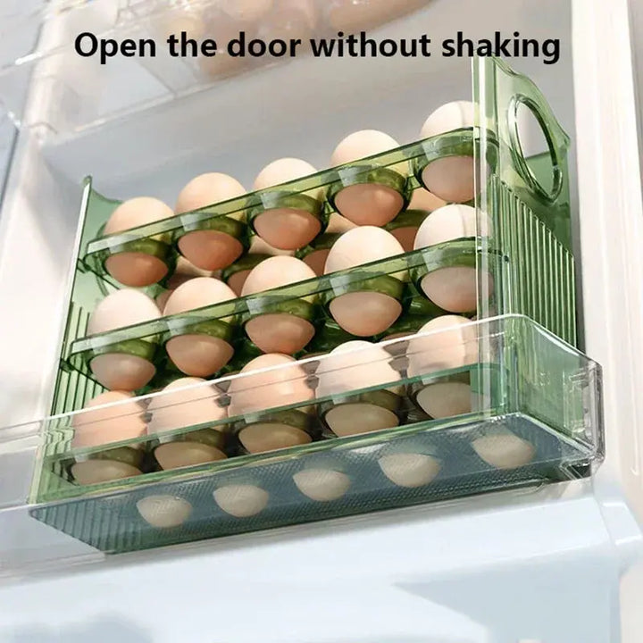 BowLift | Egg organizer with 3 levels and date display