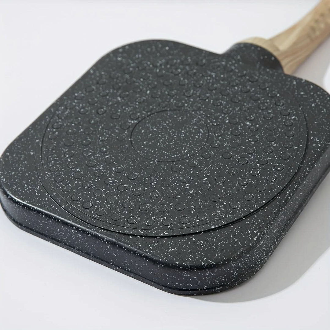 BowLift | Hole Non-Stick Pan | Multipurpose Pan for Eggs & Pancakes | Durable Aluminum | Easy to Clean