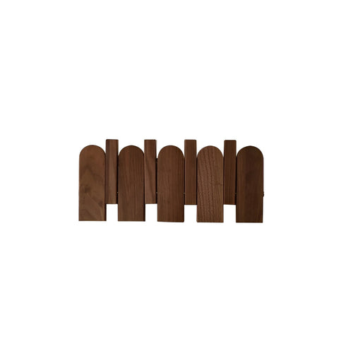 FoldaBowlifte wardrobe rail made of wood – Stylish wall hook rail | Space-saving solution for any room | Bowlift