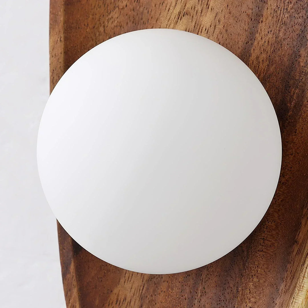 BowLift | Wooden wall lamp, natural light