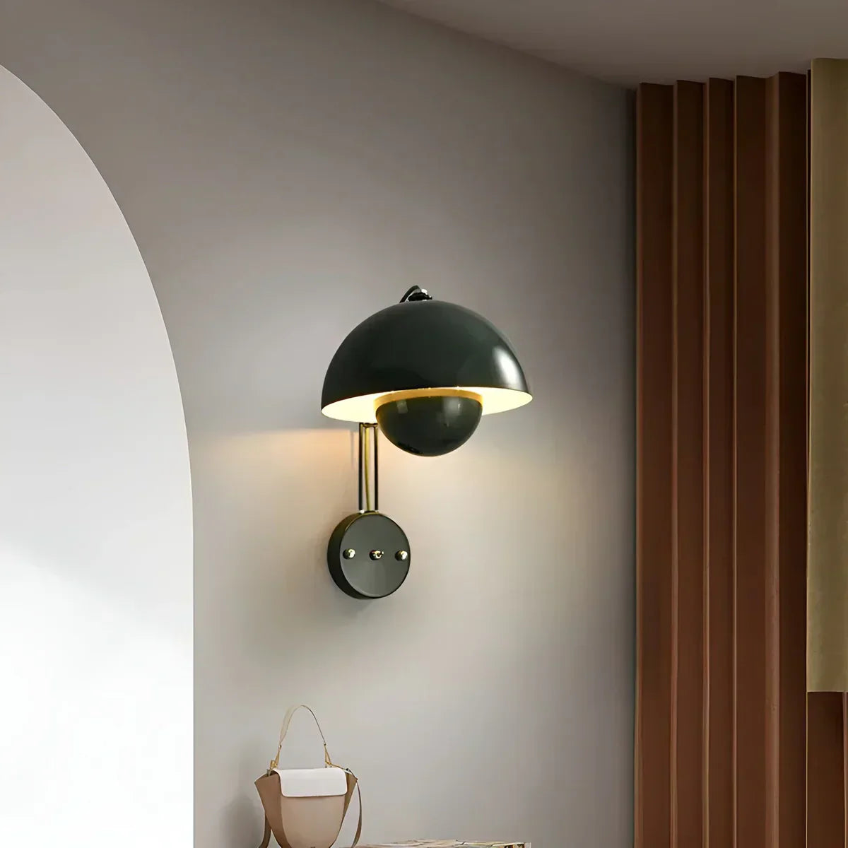 BowLift | BudLume - Mushroom Light Cozy Scandinavian Wall Lamp