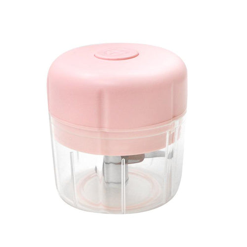 Rechargeable Mini Chopper (USB) 100 or 250 ml. - 250 ml. pink | Bowlift