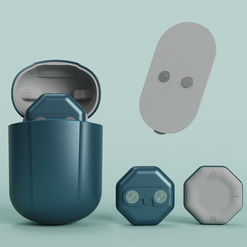 BowLift | Cordless TENS Massage Patch – Portable Pain Relief & Muscle Stimulation Tensiffy with Rechargeable Electric Pulse Technology