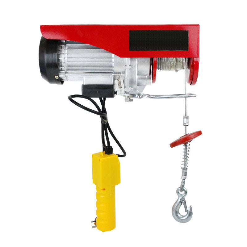 BowLift | Mini Electric Hoist Household Small Crane, Small Wire Rope Electric Hoist, Suitable For Garage Warehouse Factory