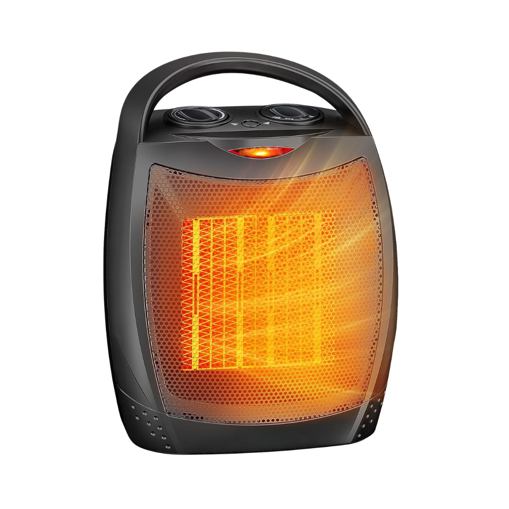 BowLift | Electric Space Heater Portable Ceramic Indoor Heater Remote Control