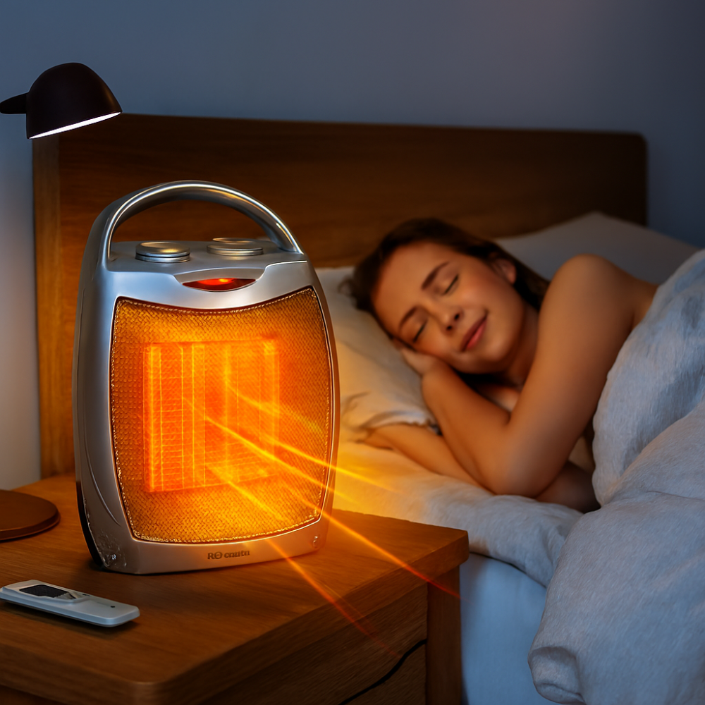 BowLift | Electric Space Heater Portable Ceramic Indoor Heater Remote Control