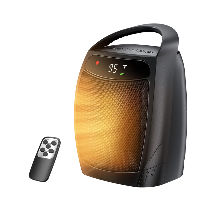 BowLift | Electric Space Heater Portable Ceramic Indoor Heater Remote Control