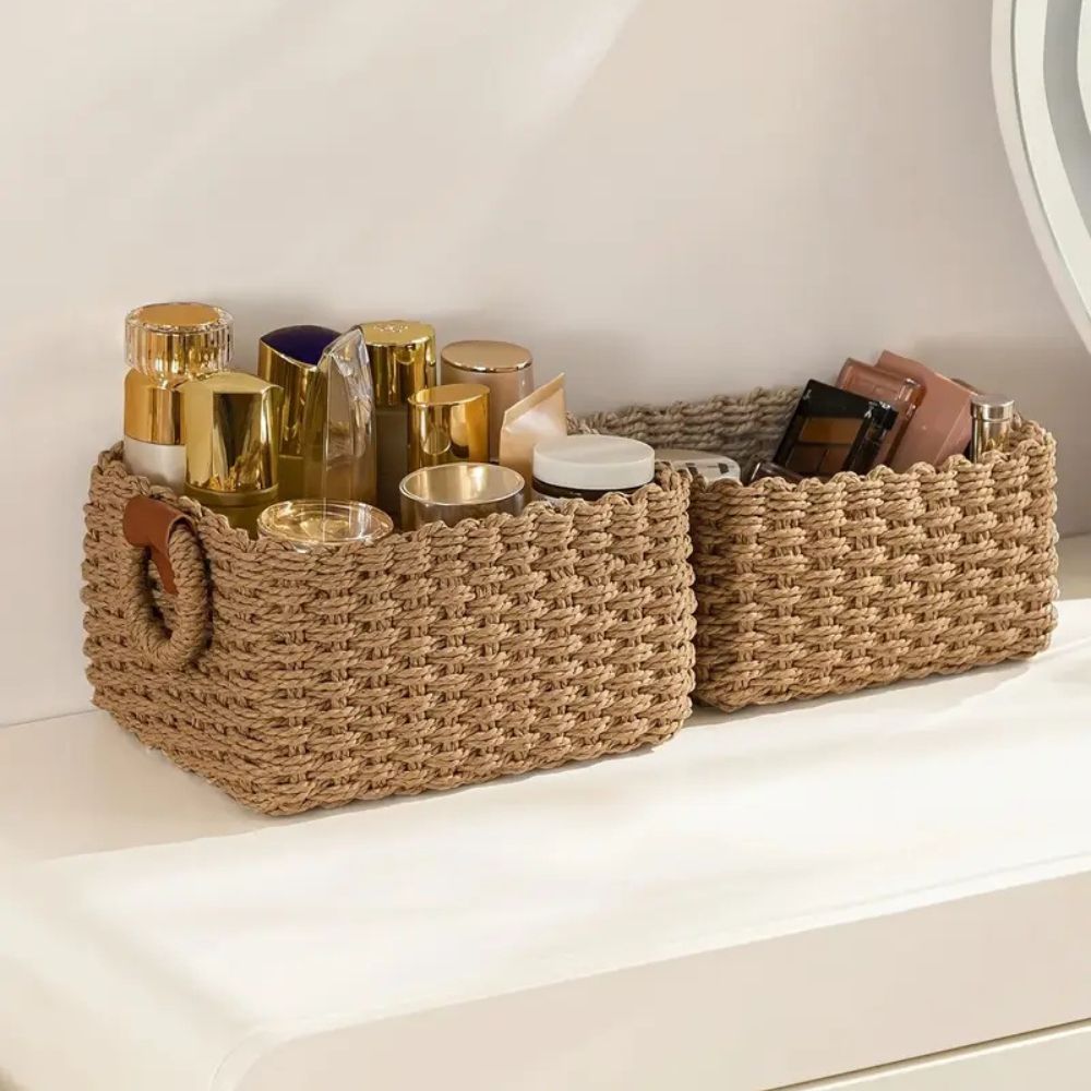 BowLift | Elegant Rattan Weave Basket Set