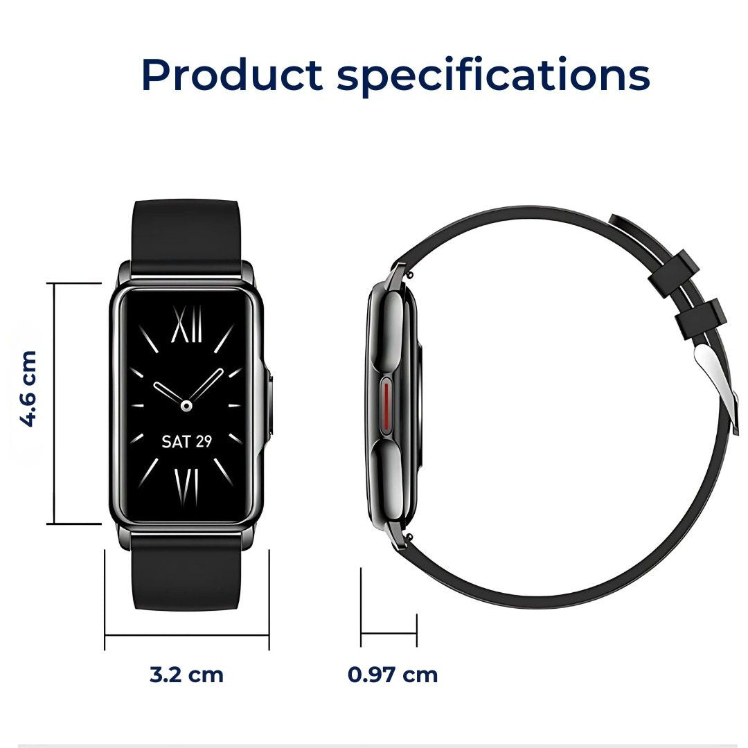 Elegant Smartwatch for Everyday Style | Health Tracking - Durable Design - Seamless All-Day Connectivity Bowlift