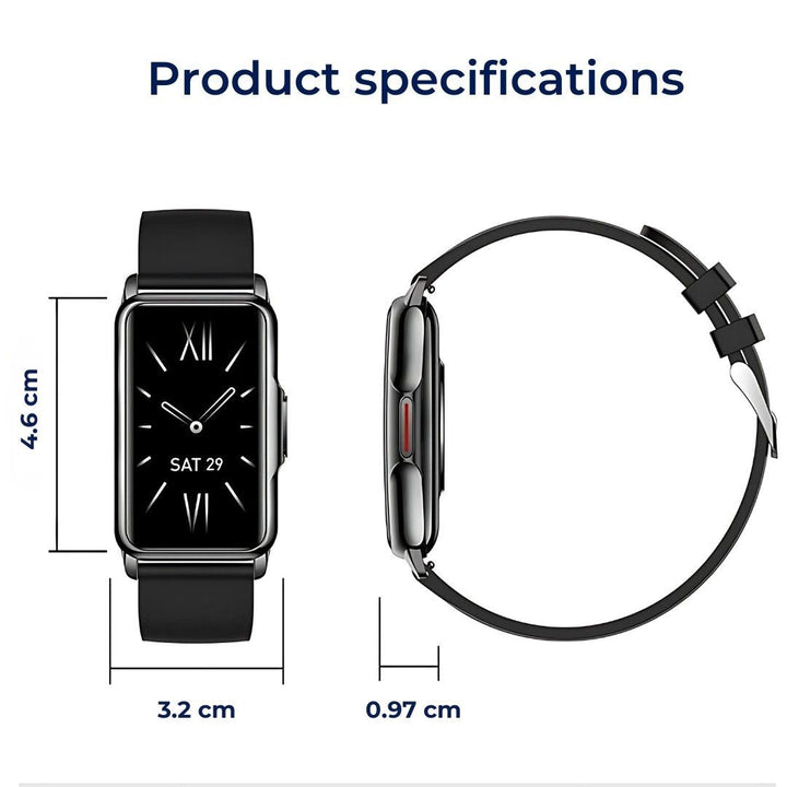 Elegant Smartwatch for Everyday Style | Health Tracking - Durable Design - Seamless All-Day Connectivity Bowlift