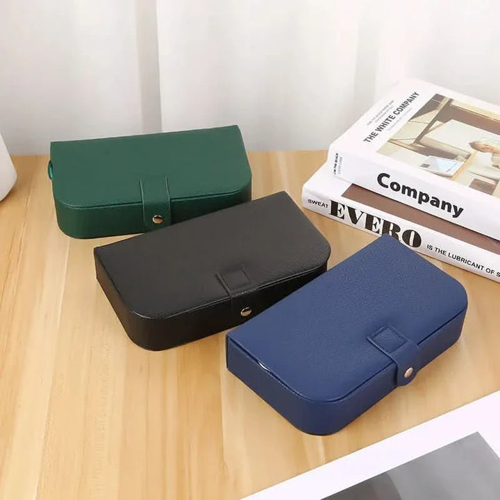 BowLift | Mini Jewelry Box made of Velour, Compact & Stylish