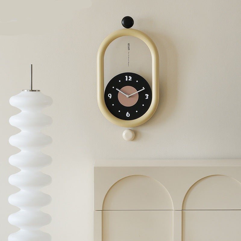 BowLift | Long Wall Clock with Luxurious 3D Design and Silent Movement