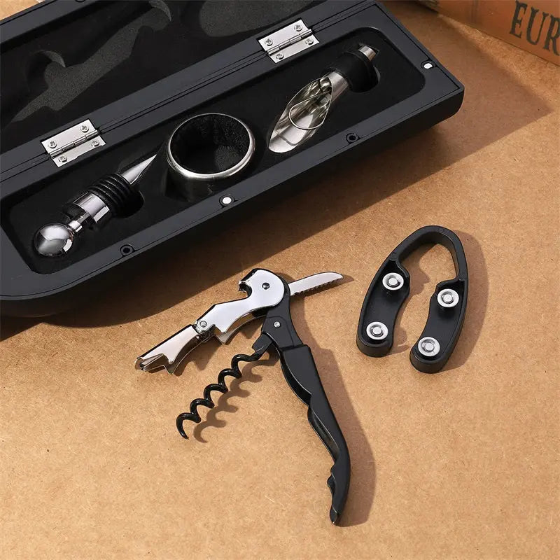 BowLift | Elegant Wine Gift Set – 5-piece for Wine Lovers