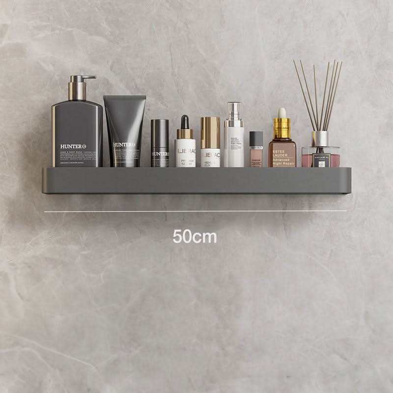 BowLift | Elegant wall shelf for the bathroom with towel rail & drill-free installation