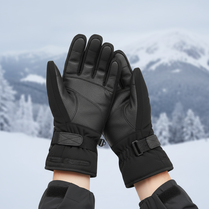 BowLift | ThermoGrip Heated Gloves – Waterproof Unisex Gloves with 3 Heating Levels and Touchscreen Function
