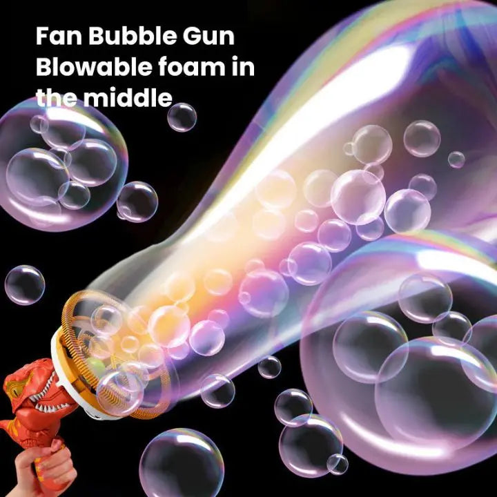 BowLift | Electric Dinosaur Bubble Gun