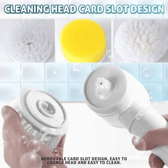 BowLift | Electric Redary brush with 360° brush heads for effortless cleaning