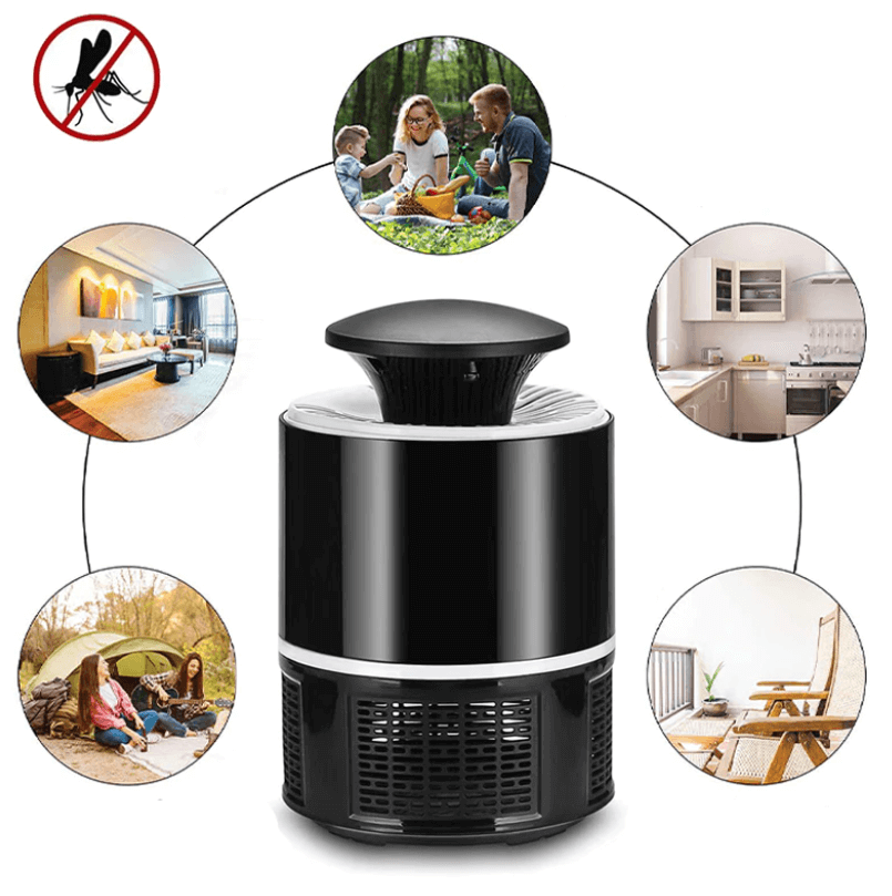 BowLift | Quiet UV mosquito lamp with USB & anti-shock system