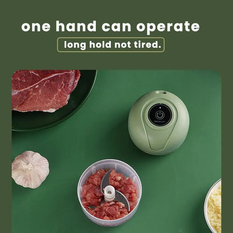 BowLift | Electric Mini Food Chopper – USB rechargeable Garlic Chopper