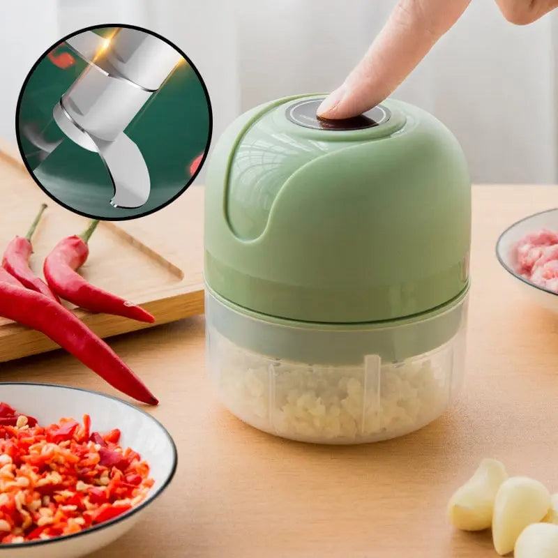 BowLift | Electric Mini Food Chopper – USB rechargeable Garlic Chopper