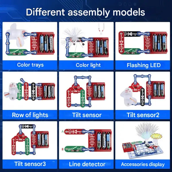 BowLift | Electronic learning kit for children with 300 experiments