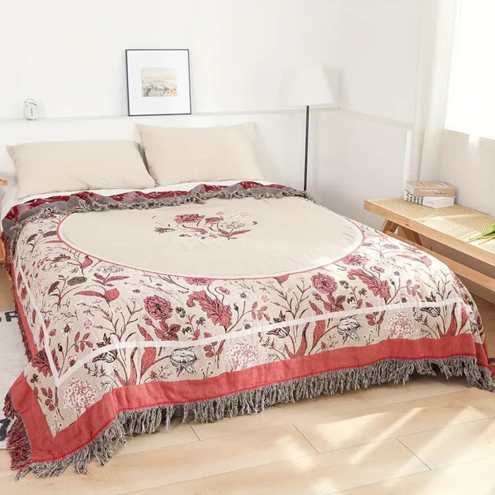BowLift | Elira Rose Floral Cotton Blanket