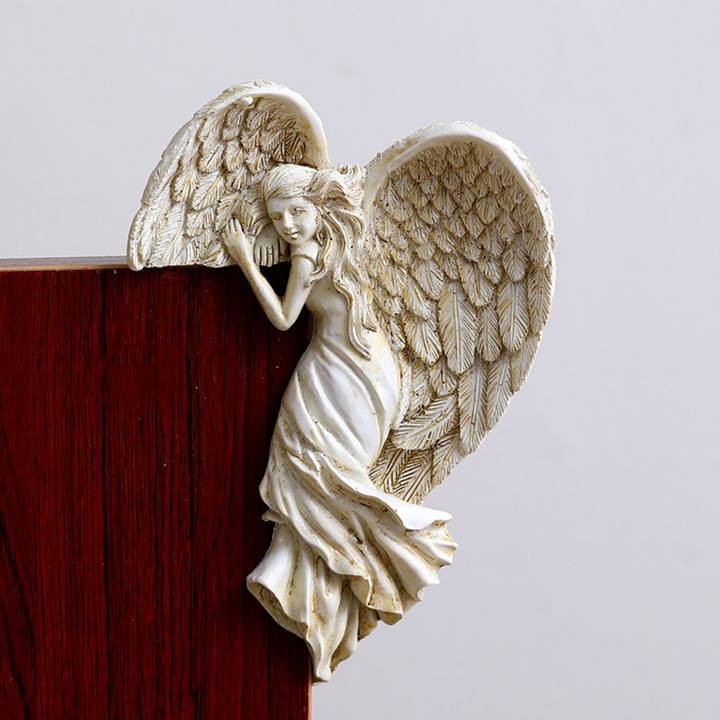 Decoration Door Frame Angel Wings made of Resin | Bowlift