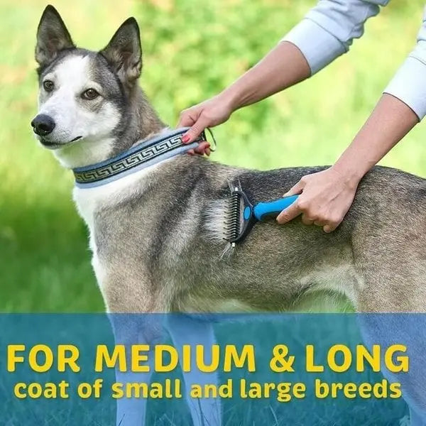 BowLift | De-shedding comb for pets – gentle & thorough for undercoat