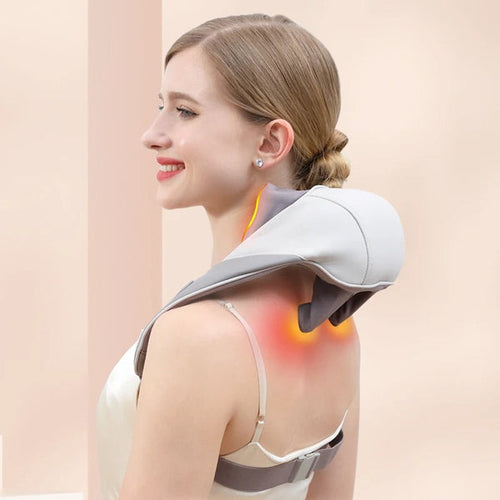 BowLift | NeckEase Smart Neck and Shoulder Massage – Wireless Massager with Heat Therapy