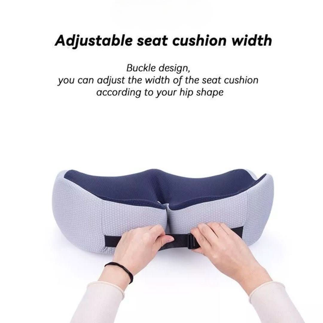 BowLift | Non-slip seat cushion made of memory foam for travel & workplace