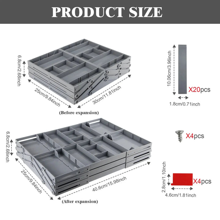 BowLift | Expandable Smart Drawer Organizer