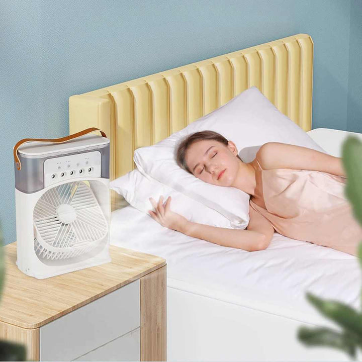 Evaporative 4-In-1 Mini Mobile Air Conditioning Fan | Bowlift